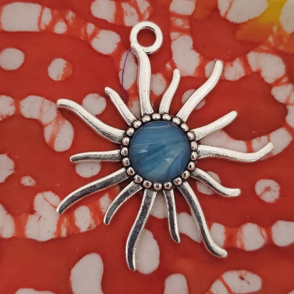 Handmade Sun Pendant Necklace